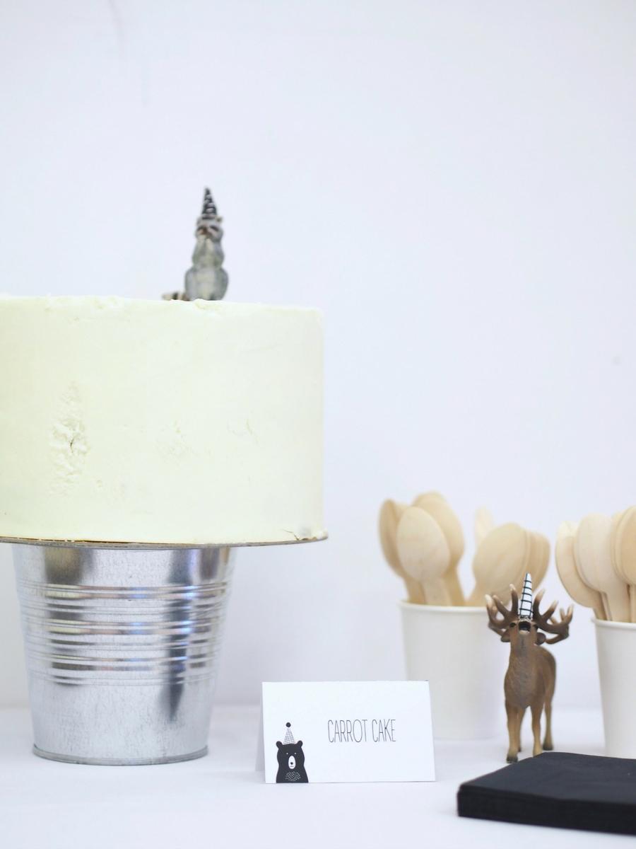 Un cumple infantil con animales del bosque en All Lovely Party