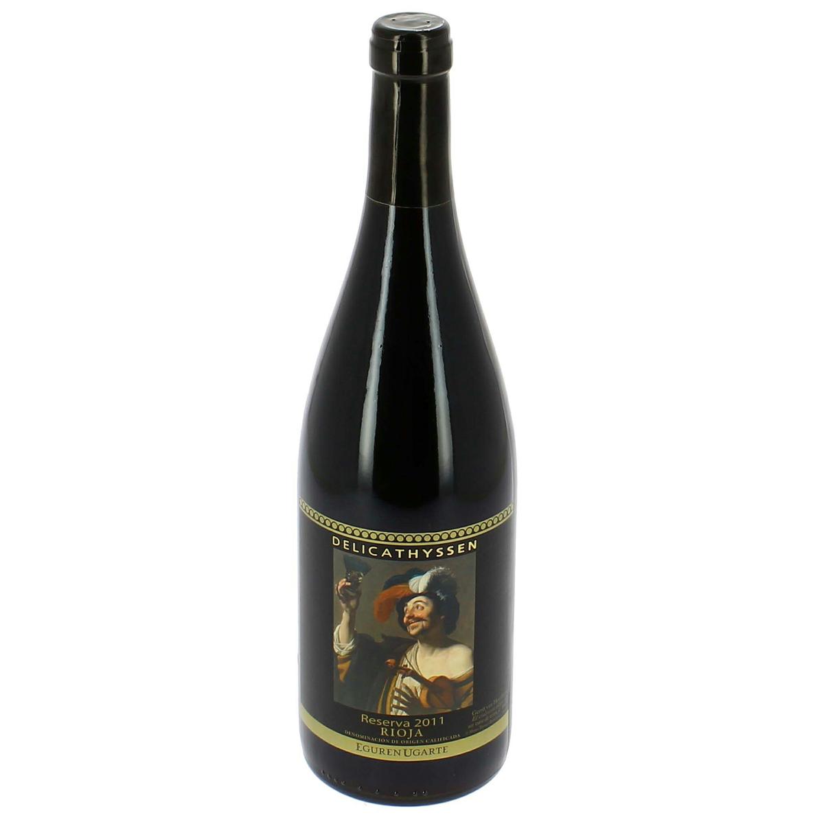 Vino Tinto Rioja Reserva 2011 Eguren Ugarte edición Delicathyssen TIENDA M THYSSEN