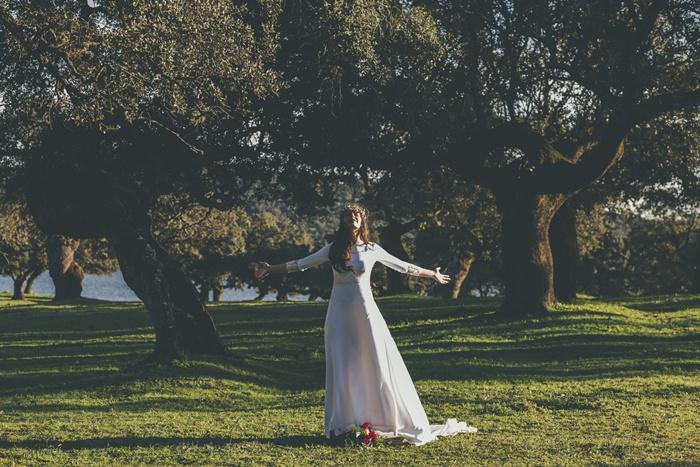 Look de novia campestre