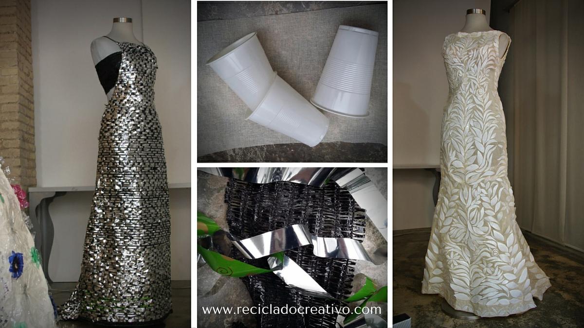 Exposición de vestidos de Reciclado Creativo del 15 al 19 de marzo de 2016