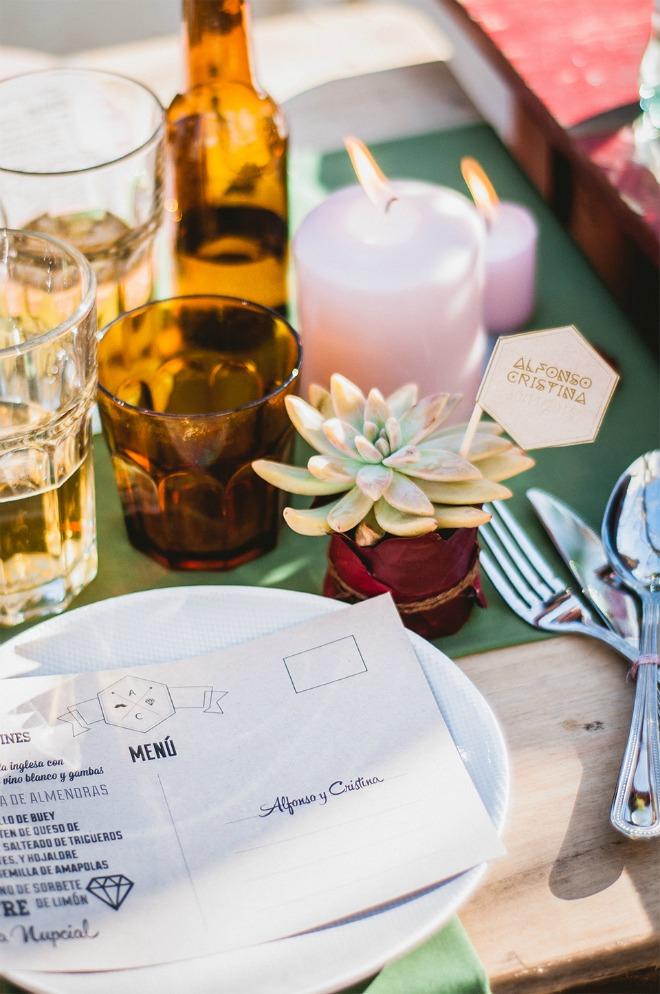 Una boda indie hipster en All Lovely Party