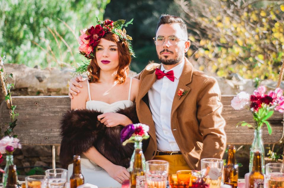 Una boda indie hipster en All Lovely Party