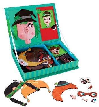 puzzles con figura de caras como juguete didactico intelectual