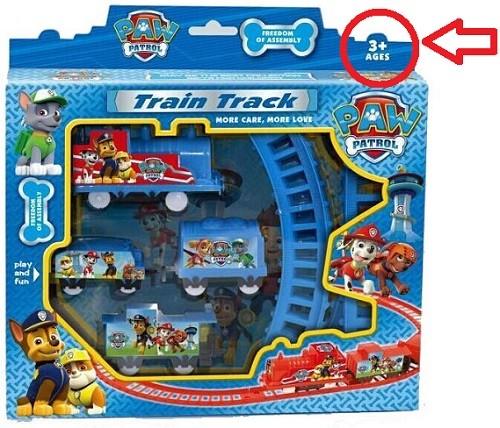 edad minima recomendada en un juguete