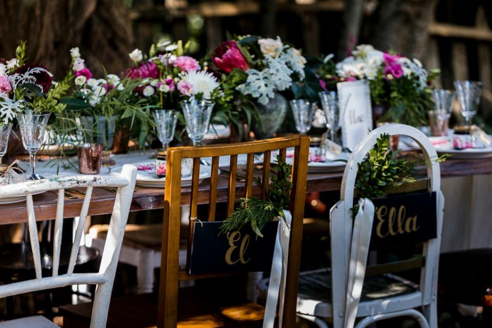 Una boda boho en All Lovely Party