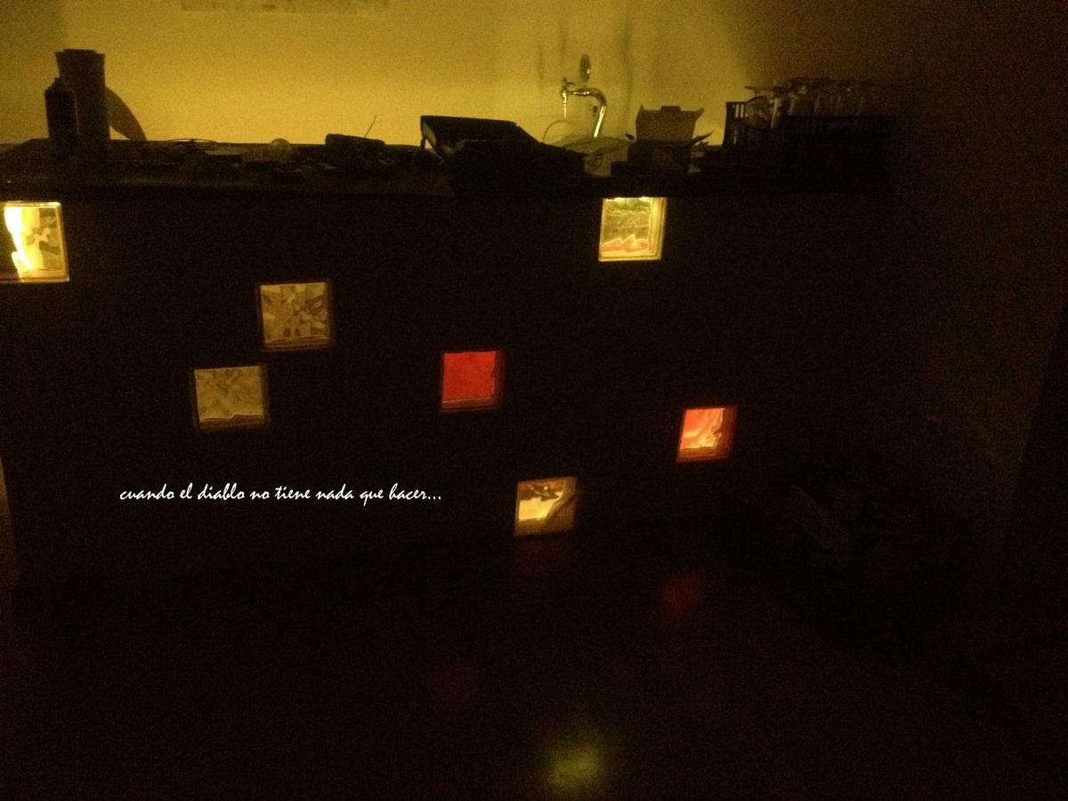 Barra de pavés con leds