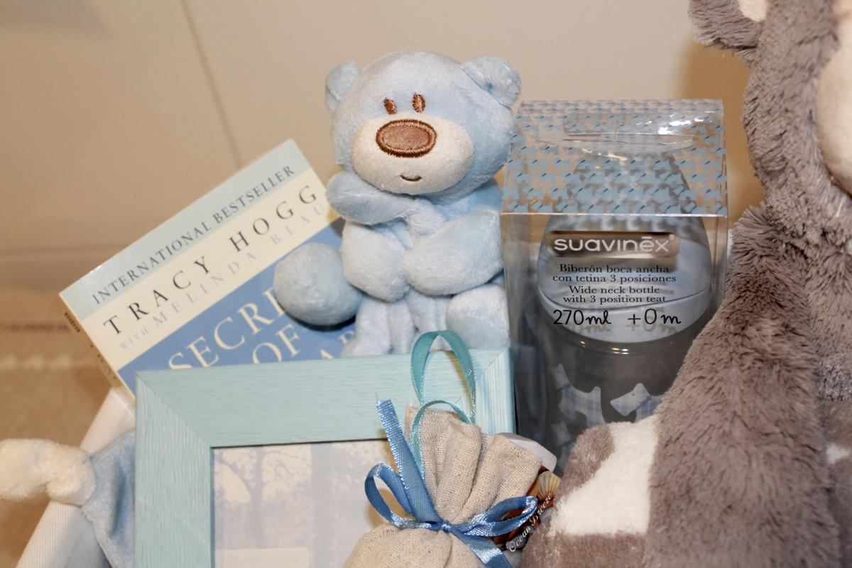 Cesta de bienvenida para recién nacido