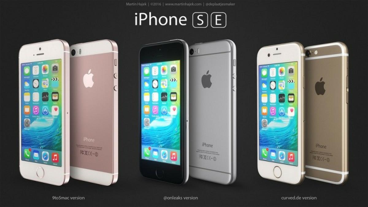 iPhone SE posibles modelos