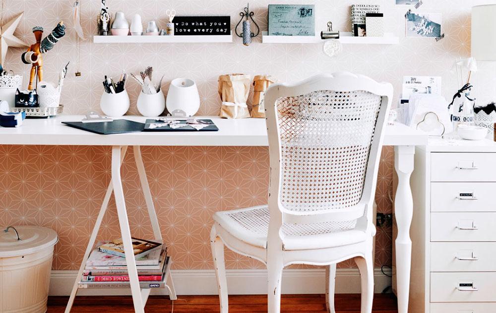 rincon de trabajo en casa rincon blanco ikea