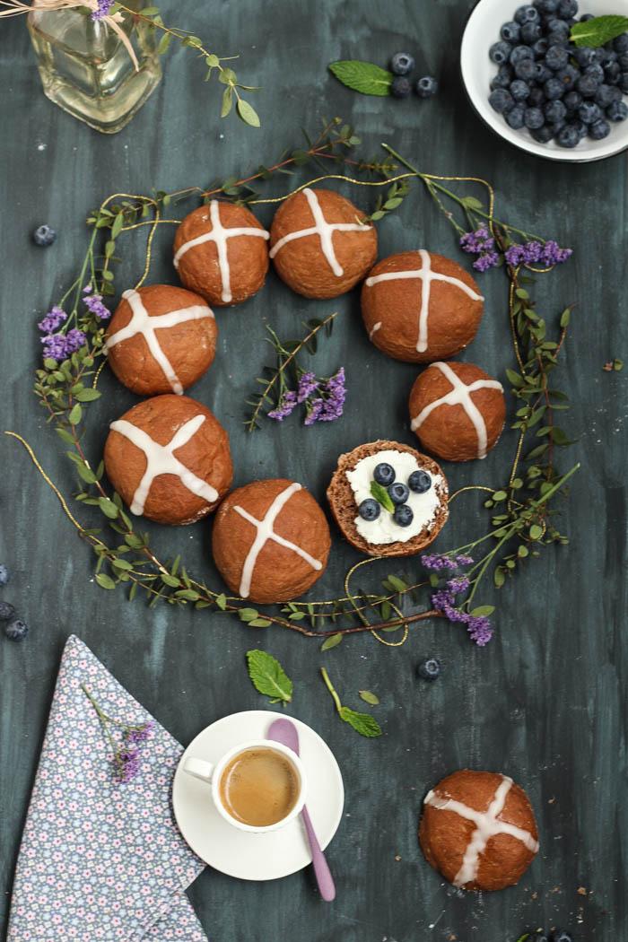 Falsos bollos de la cruz