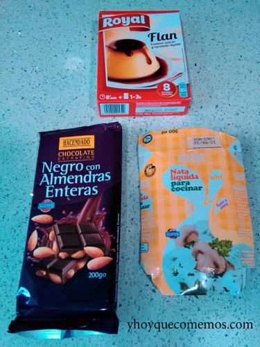 ingredientes-del-flan-de-chocolate-SIN-AZÚCAR