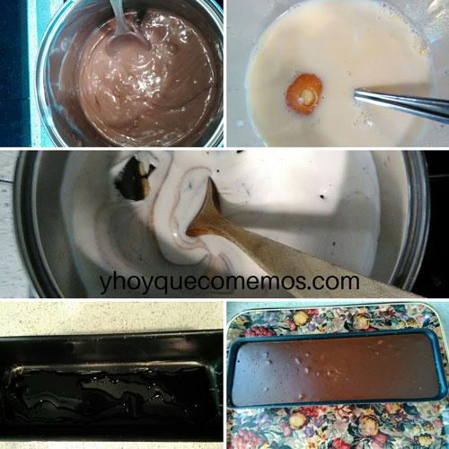 paso-a-paso-flan-de-chocolate-sin-azúcar