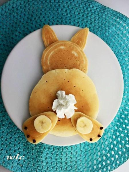 Conejo de pancakes