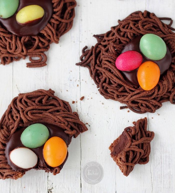 Galletas de chocolate nido