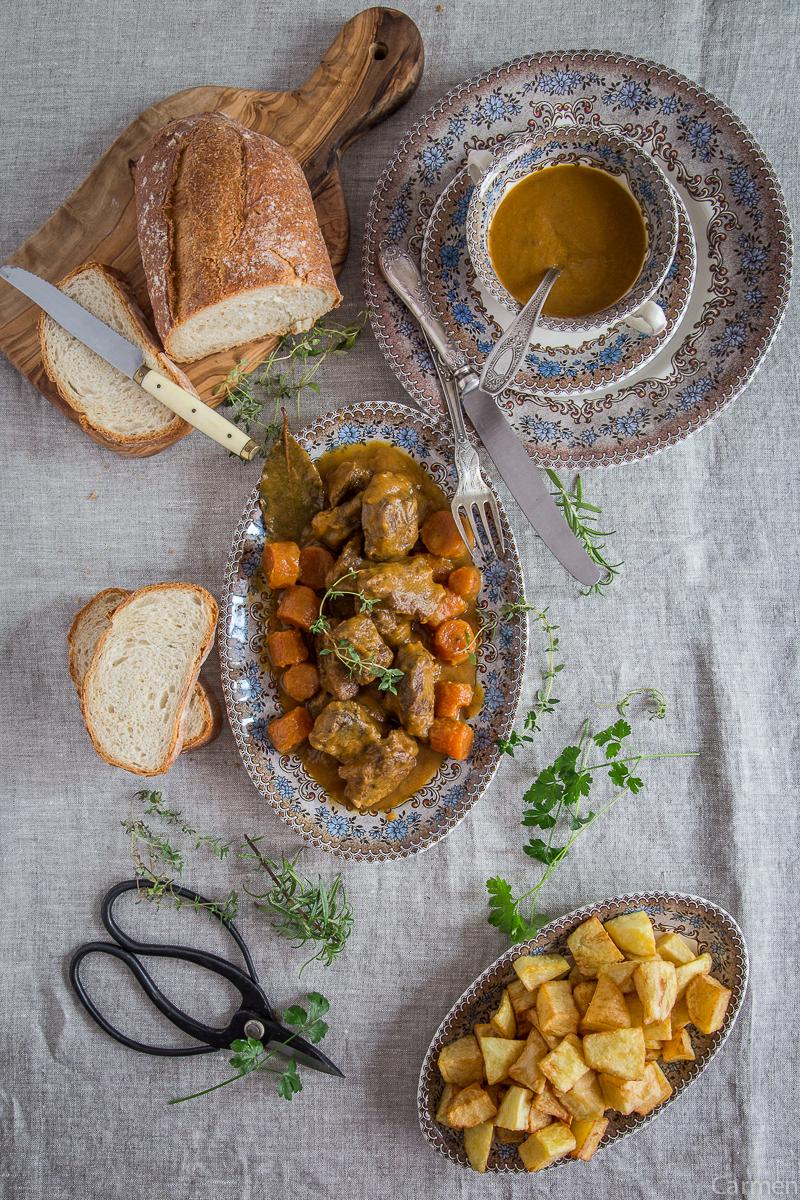 Ternera al oporto cenital