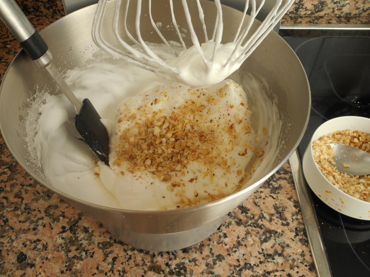 Bizcocho merengue chocolate