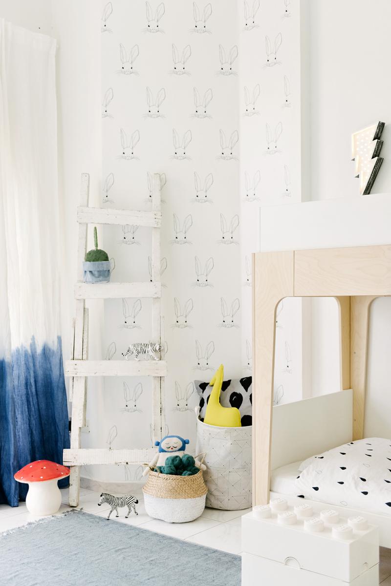 dormitorio infantil de estilo escandinavo 