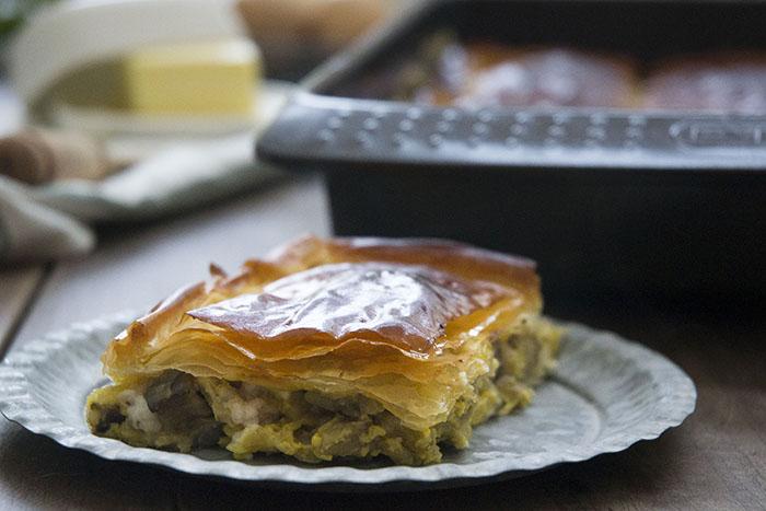 pastel griego de berenjenas
