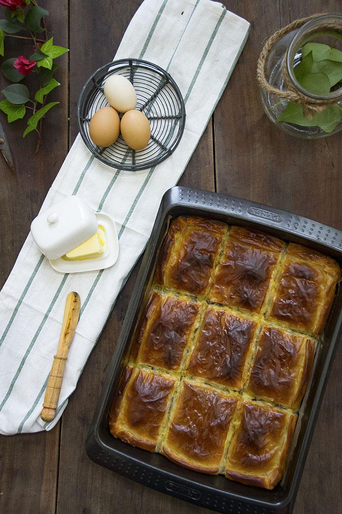 pastel griego de berenjenas