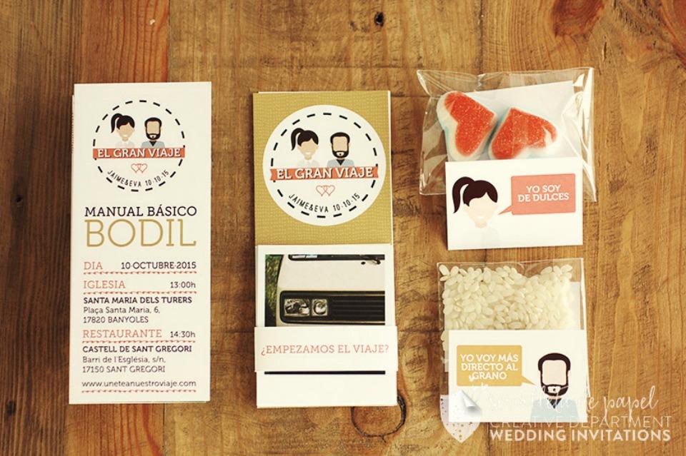 Invitaciones de boda personalizables de Servilleta de Papel