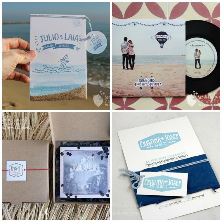 Invitaciones de boda personalizables de Servilleta de Papel