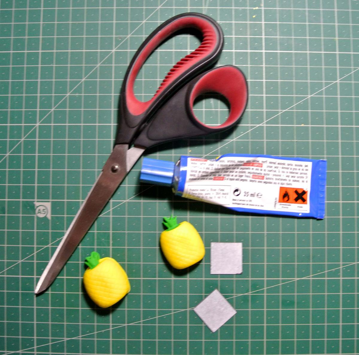 Imanes en forma de piña