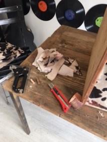 material necesario mueble vaca Angel