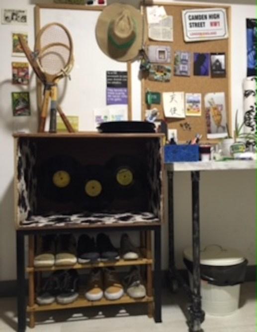 mueble de vaca Angel