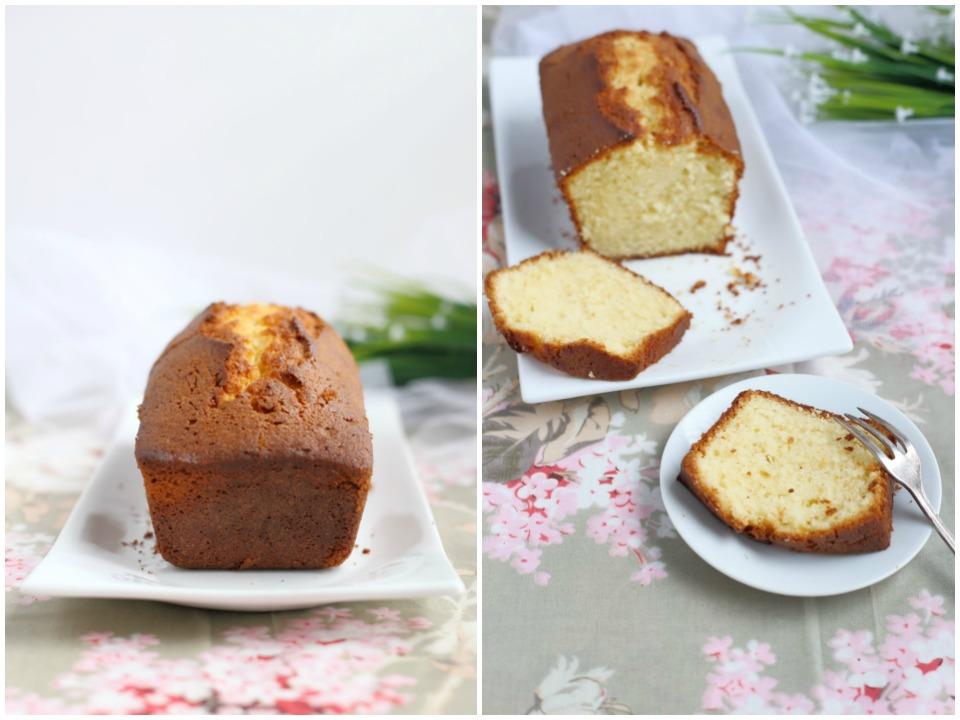 Pound cake de limón y queso crema