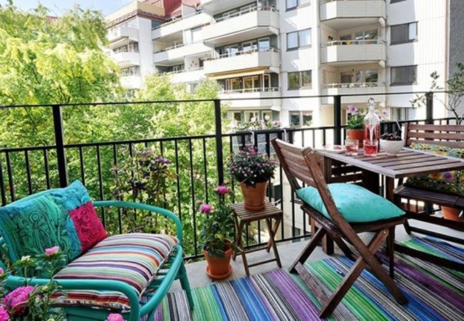 Claves para poner al día tu terraza, patio o balcón pequeño - Blog T&D 