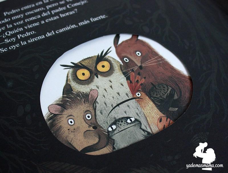 animales pedro y el bosque