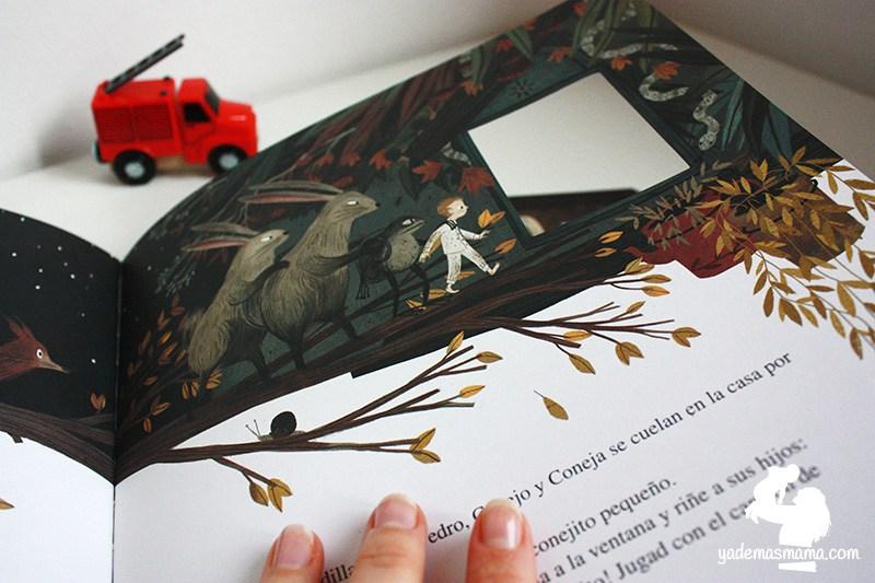 troquelado pedro y el bosque