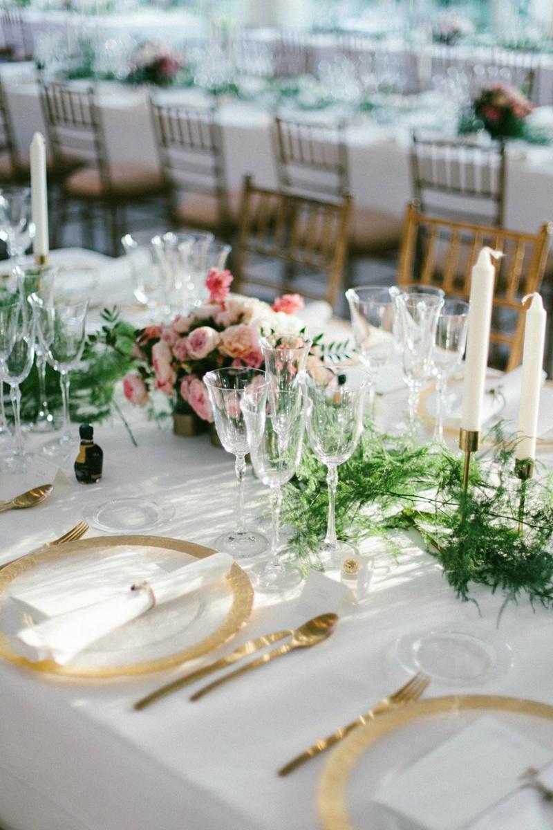 Mesas imperiales para la decoración de bodas