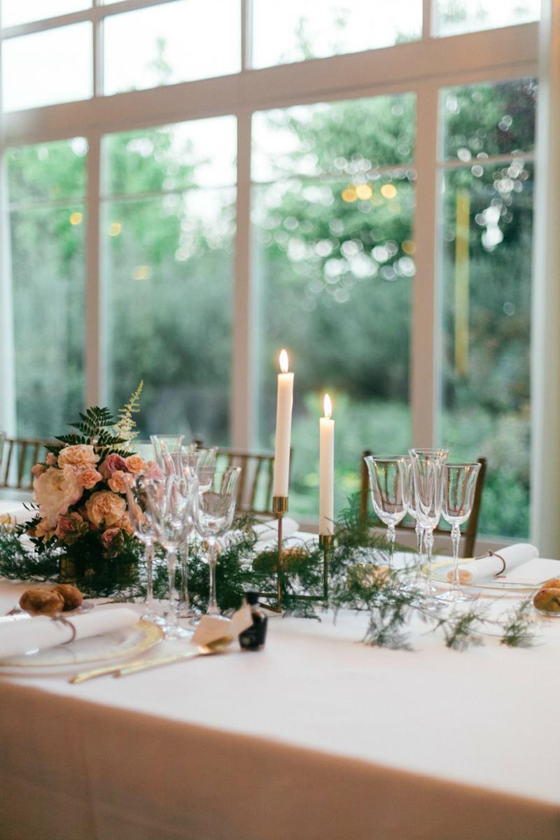 Mesas imperiales para la decoración de bodas