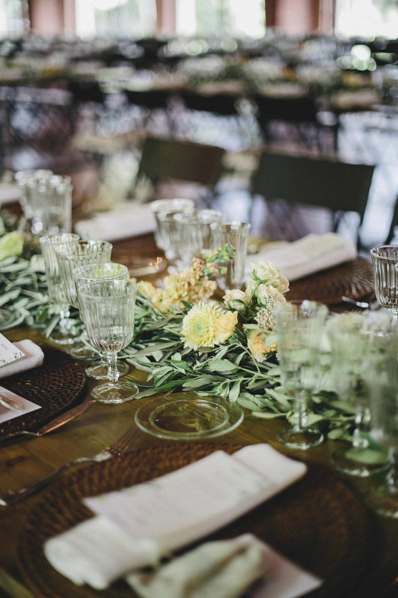 Mesas imperiales para la decoración de bodas