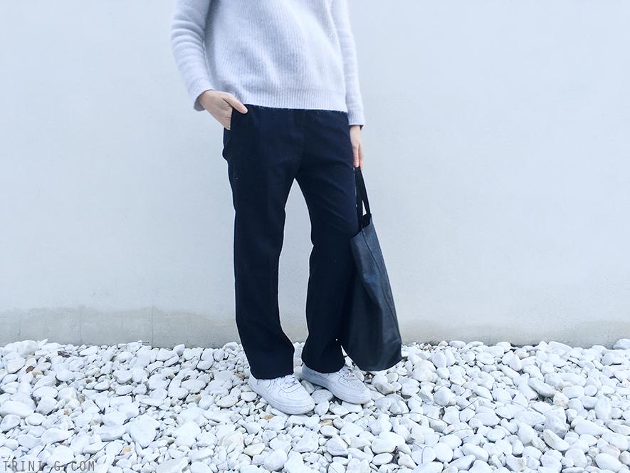Trini |Acne Studios trousers Nike Air Force sneakers