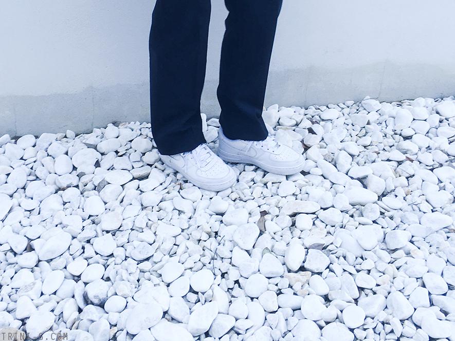 Trini |Acne Studios trousers Nike Air Force sneakers