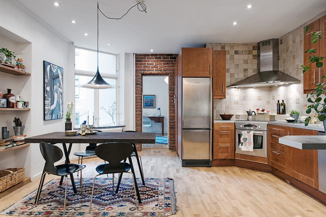 decoracion nordica y etnica - estilo nordico y vintage en la cocina y comedor