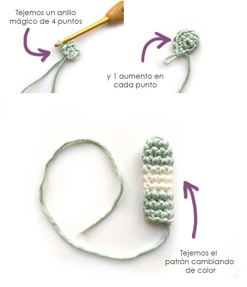 Conejito Huevo amigurumi - Patrón y tutorial