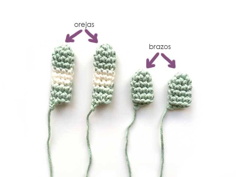 Conejito Huevo amigurumi - Patrón y tutorial