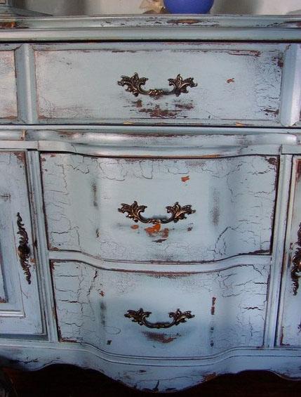 tecnica del craquelado french