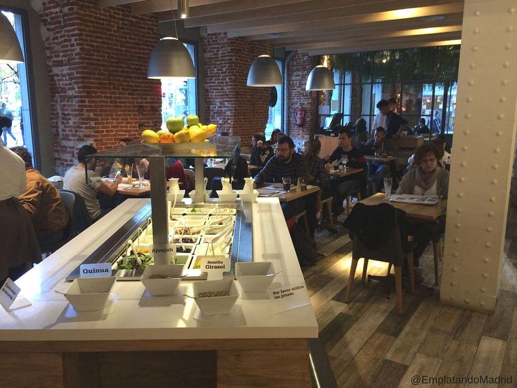 Restaurante Crepes y Waffles Madrid Cocina