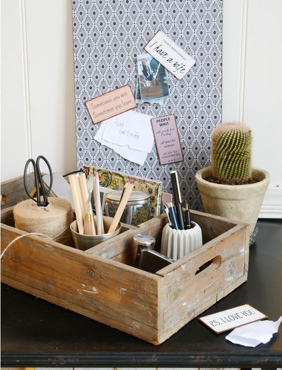 cajas para ordenar car mobel caja madera