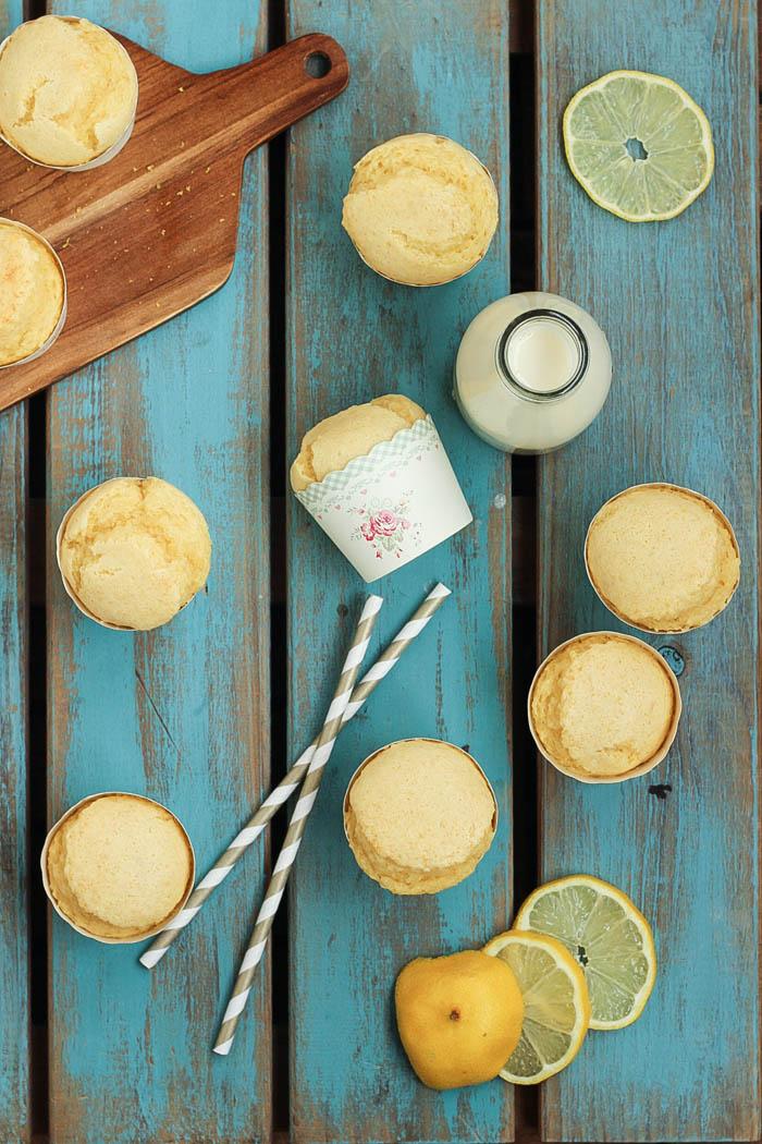 Ricotta muffins ( Pintando las nubes)