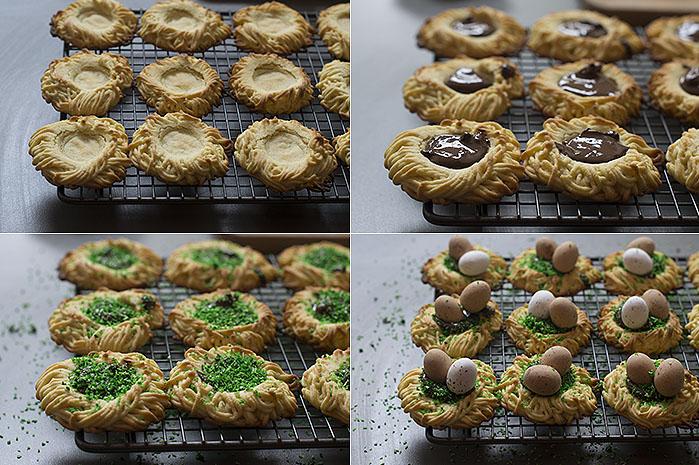 galletas nido de pascua