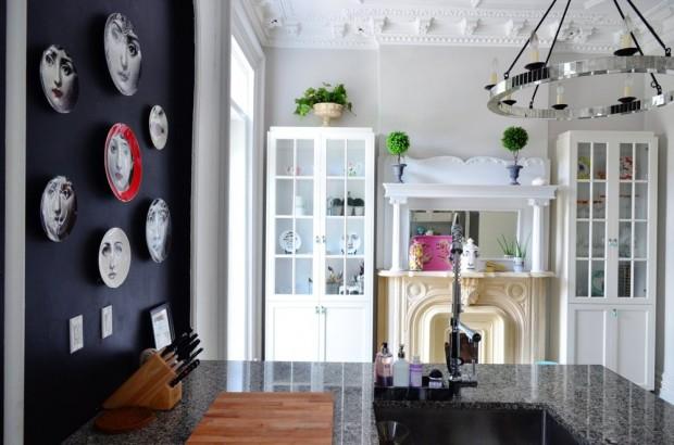 vitrinas en la cocina