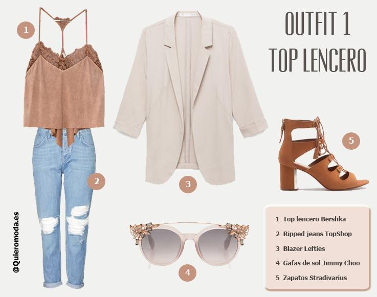 outfit top lencero