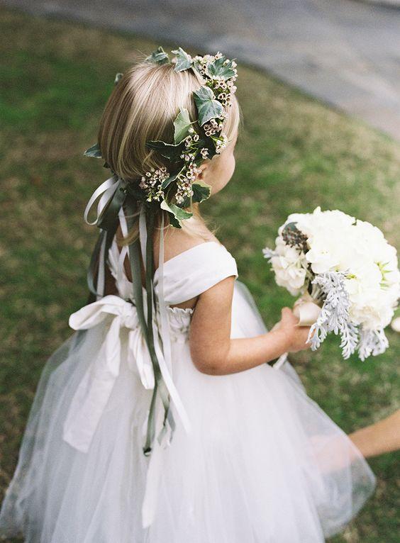 niñas de arras con tul