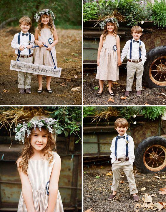 Niños de arras: inspiración para vestirlos | Bodas