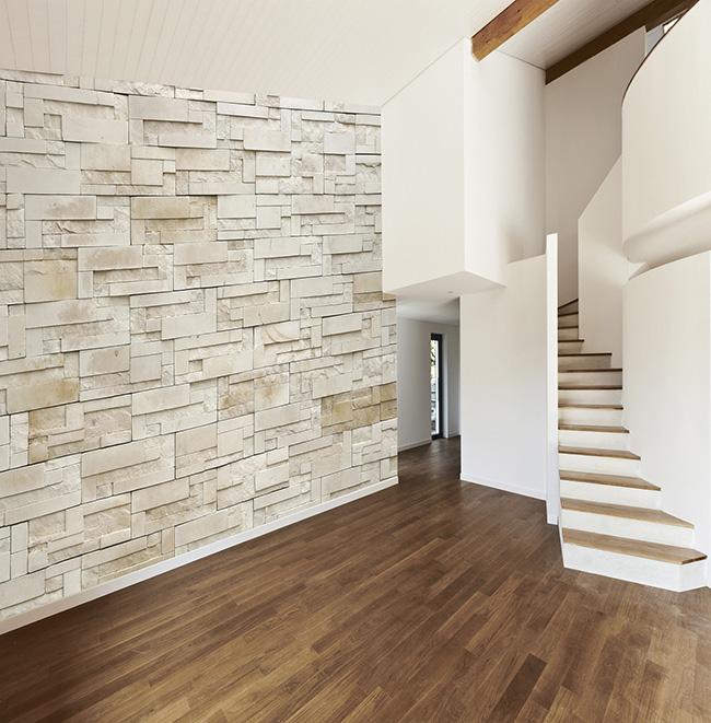 papel-pintado-piedras-naturales-villalba-interiorismo www.decharcoencharco.com